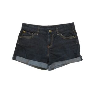A/X Armani Exchange Womens Dark Wash Denim Jean Shorts‎ Size 4